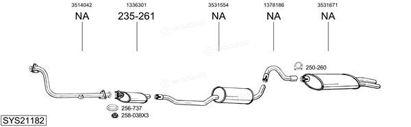 Bosal SYS21182