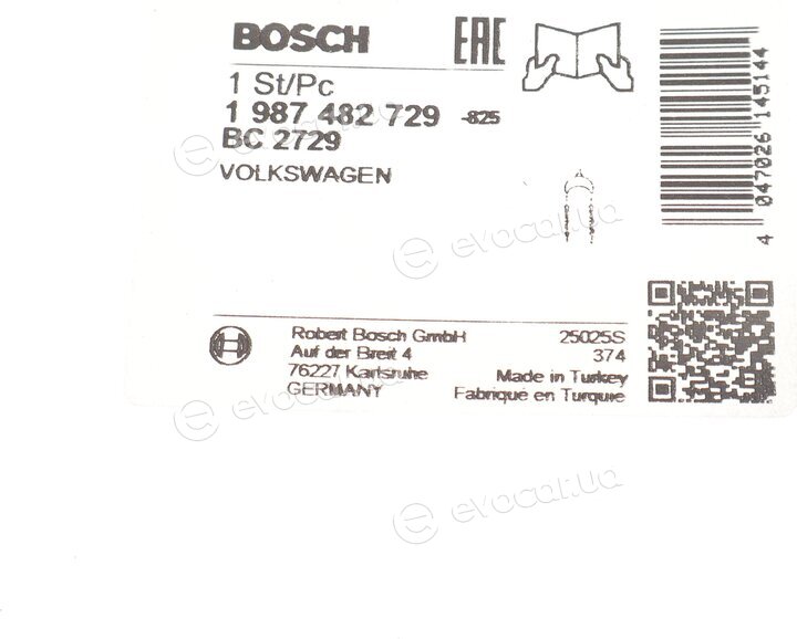 Bosch 1 987 482 729