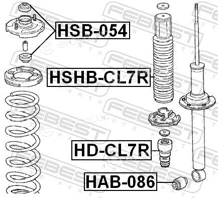Febest HSHB-CL7R