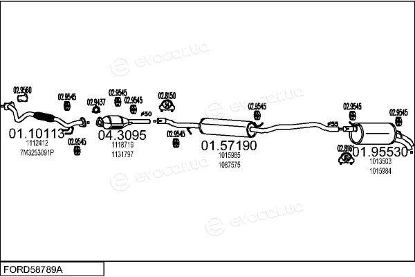 MTS FORD58789A004714