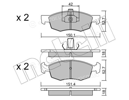 Metelli 22-0274-2