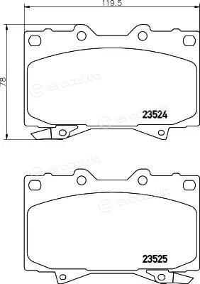 Hella Pagid 8DB 355 009-371