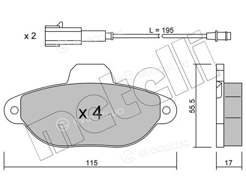 Metelli 22-0159-3