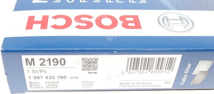 Bosch 1 987 432 190