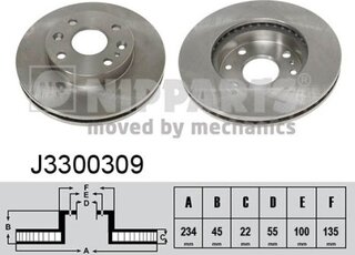 Nipparts J3300309
