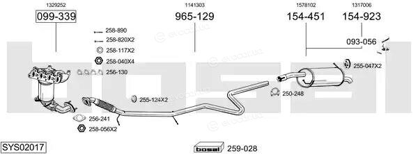 Bosal SYS02017