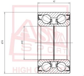 Asva DAC40740042