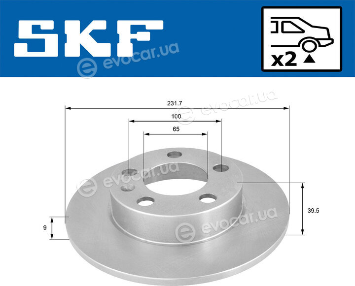 SKF VKBD 90023 S2