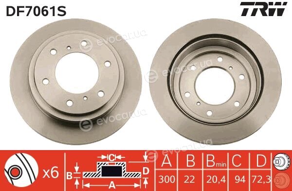 TRW DF7061S