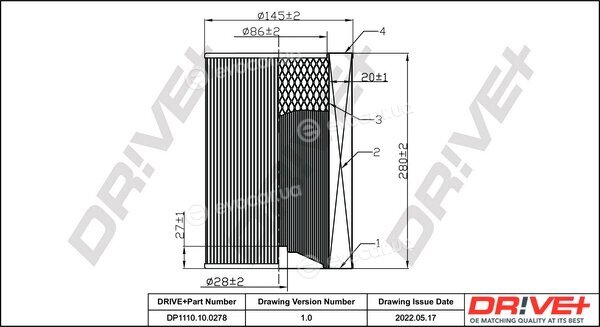 Drive+ DP1110.10.0278