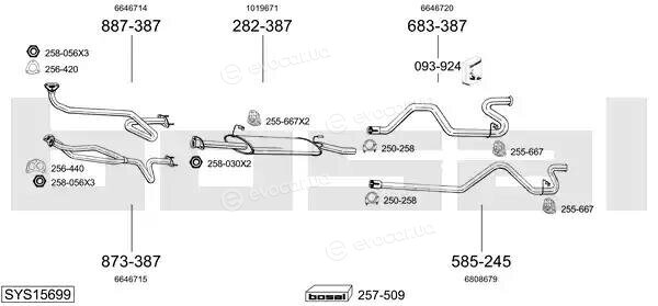 Bosal SYS15699