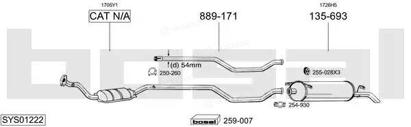 Bosal SYS01222