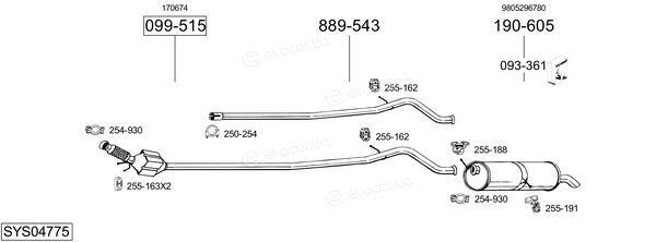 Bosal SYS04775