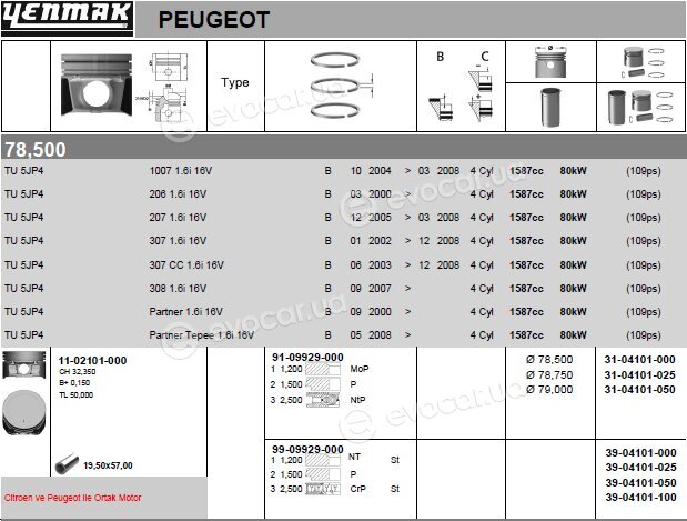 Yenmak 31-04101-050
