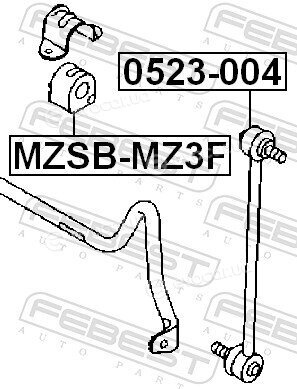 Febest MZSB-MZ3F