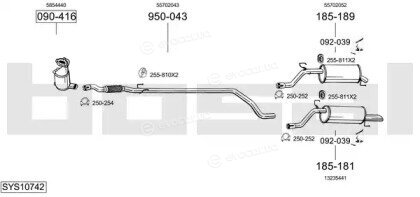 Bosal SYS10742