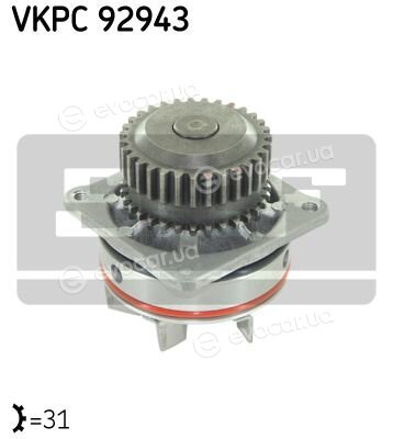 SKF VKPC 92943