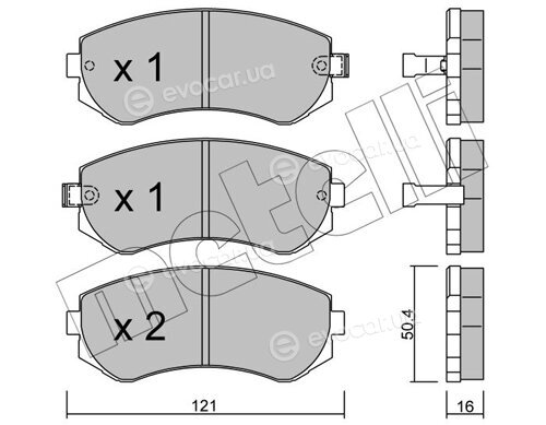 Metelli 22-0304-0