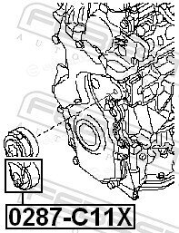 Febest 0287-C11X