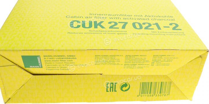 Mann CUK 27 021-2