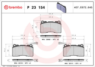 Brembo P 23 154
