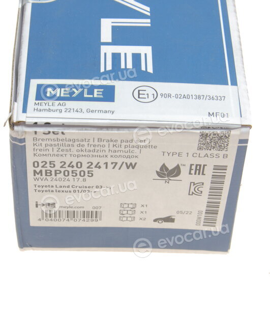 Meyle 025 240 2417/W