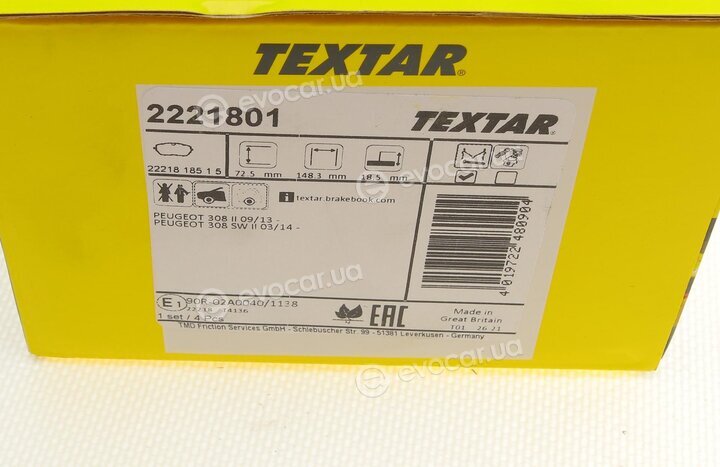 Textar 2221801