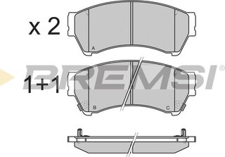 Bremsi BP3343