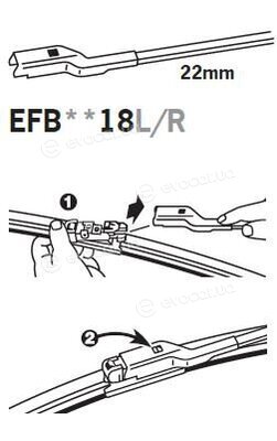 Trico EFB3518L