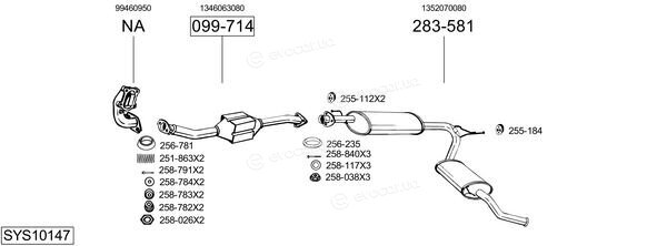 Bosal SYS10147