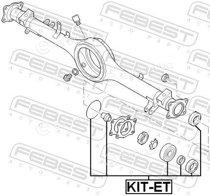 Febest KIT-ET