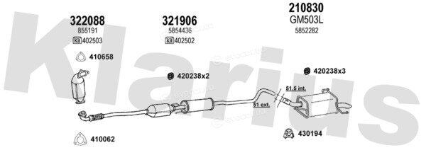 Klarius 391288E