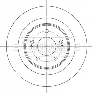 Borg & Beck BBD5396