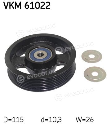 SKF VKM 61022