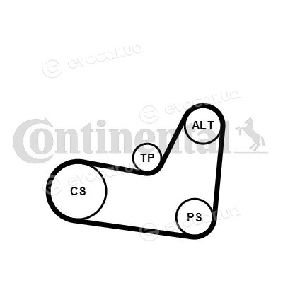 Continental 6PK1070K2