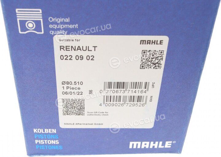 Mahle 022 09 02