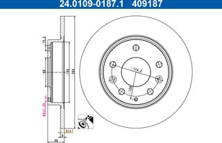 ATE 24.0109-0187.1