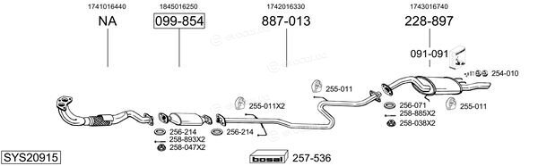 Bosal SYS20915