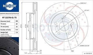 Rotinger RT 22278-GL T5