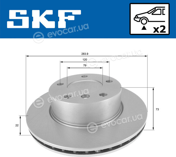 SKF VKBD 80133 V2