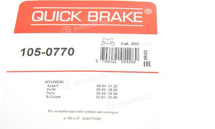 Kawe / Quick Brake 105-0770