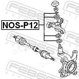 Febest NOS-P12