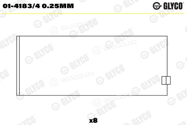 Glyco 01-4183/4 0.25mm