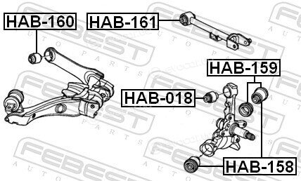 Febest HAB-161