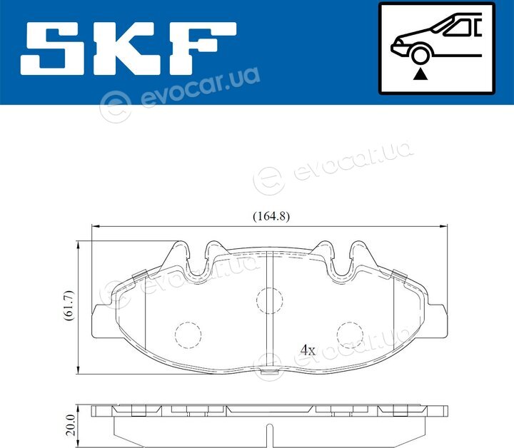 SKF VKBP 80206 E
