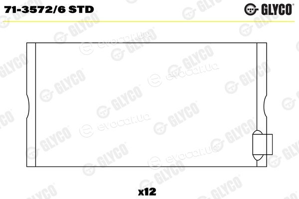 Glyco 71-3572/6 STD
