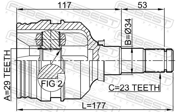 Febest 0111-AE100