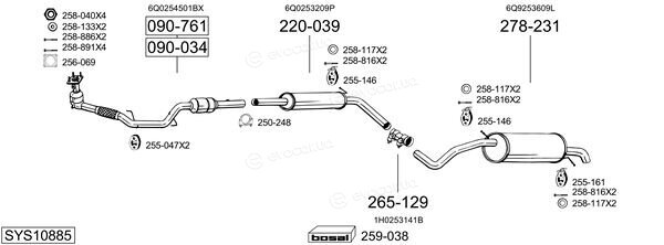 Bosal SYS10885