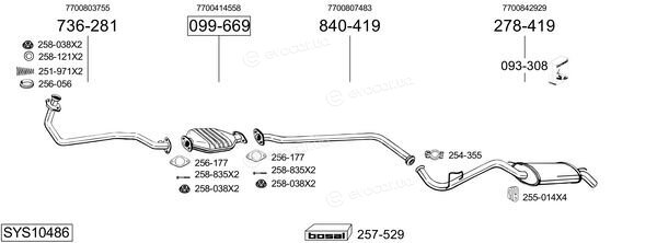 Bosal SYS10486