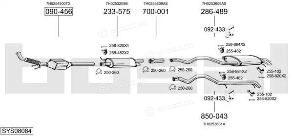 Bosal SYS08084